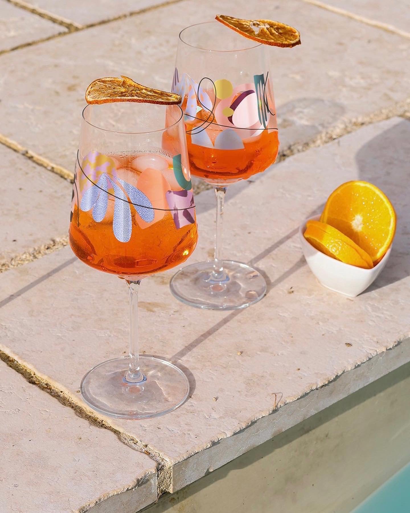 Summer Shapes, Wine Glass #2
