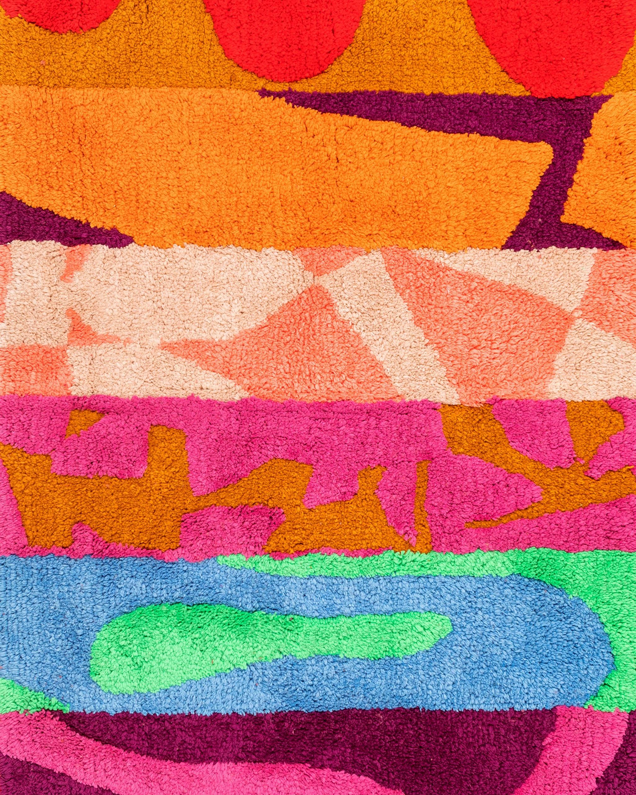 Floral Fantasy Bathmat 04