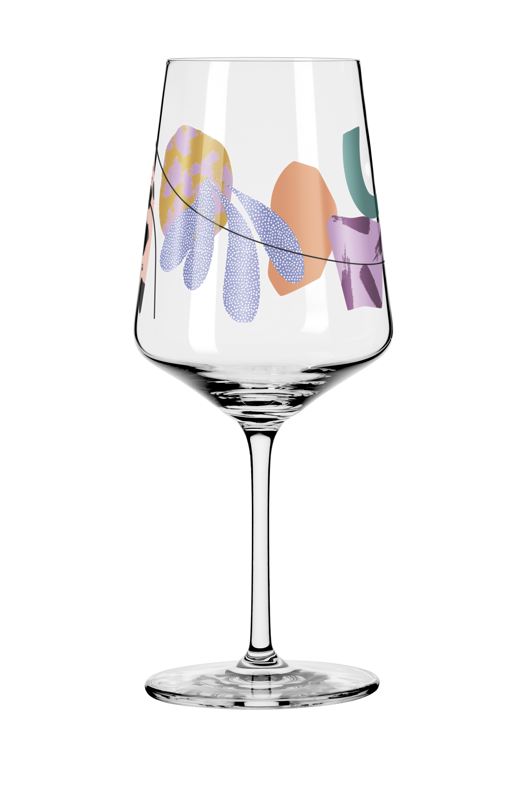 Summer Shapes, Wine Glass #2