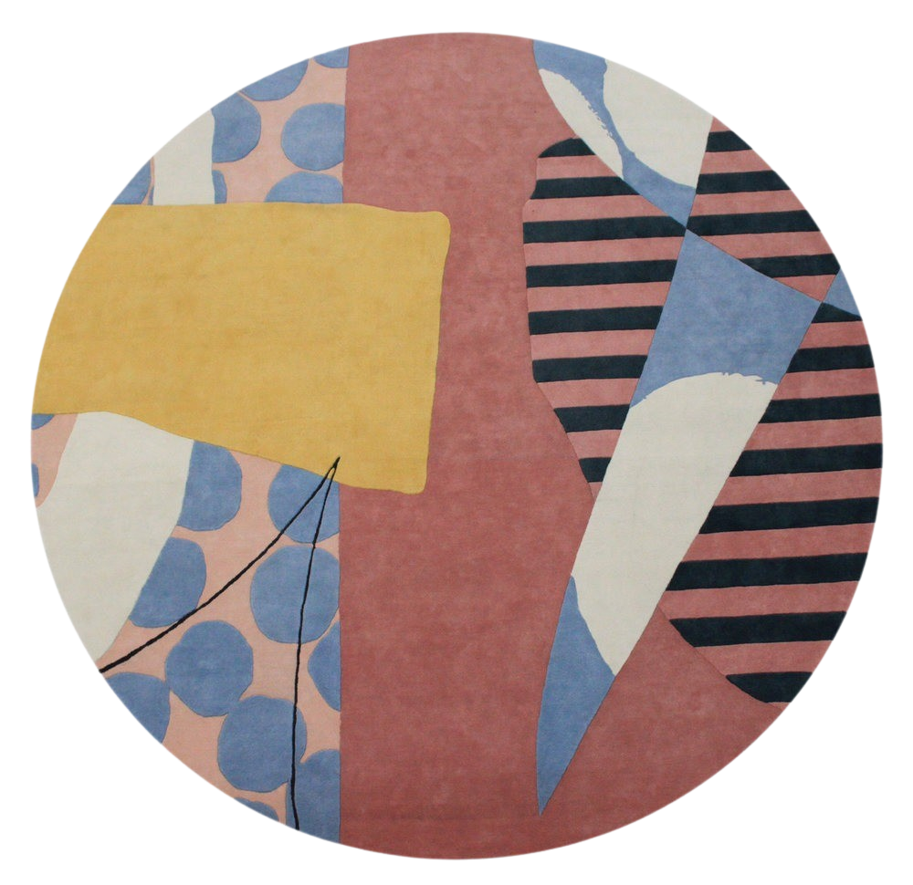 Doyer's Street Rug, round