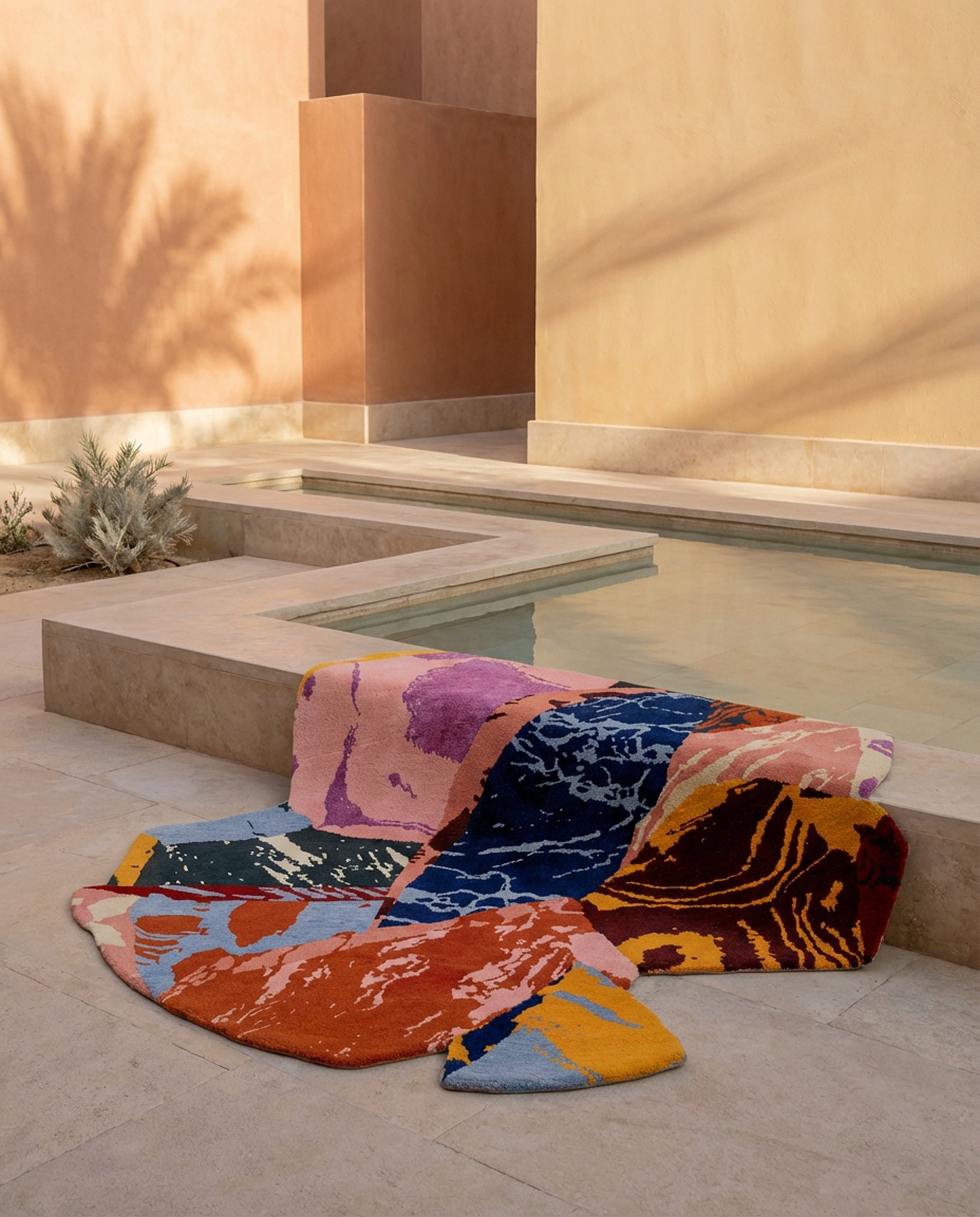 Price Upon Request Bloom of Stone Rug