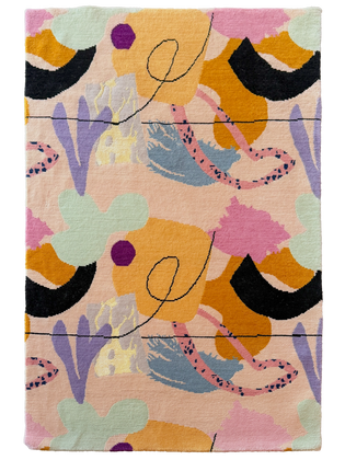 One of a kind-Hand Knotted Rug, Sample