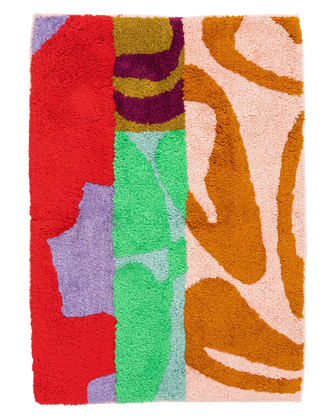 Floral Fantasy Bathmat 01