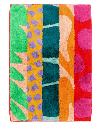 Floral Fantasy Bathmat 03